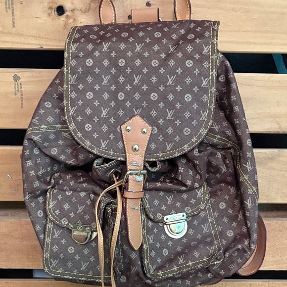 Brown Monogram Backpack - Picture 1 of 5